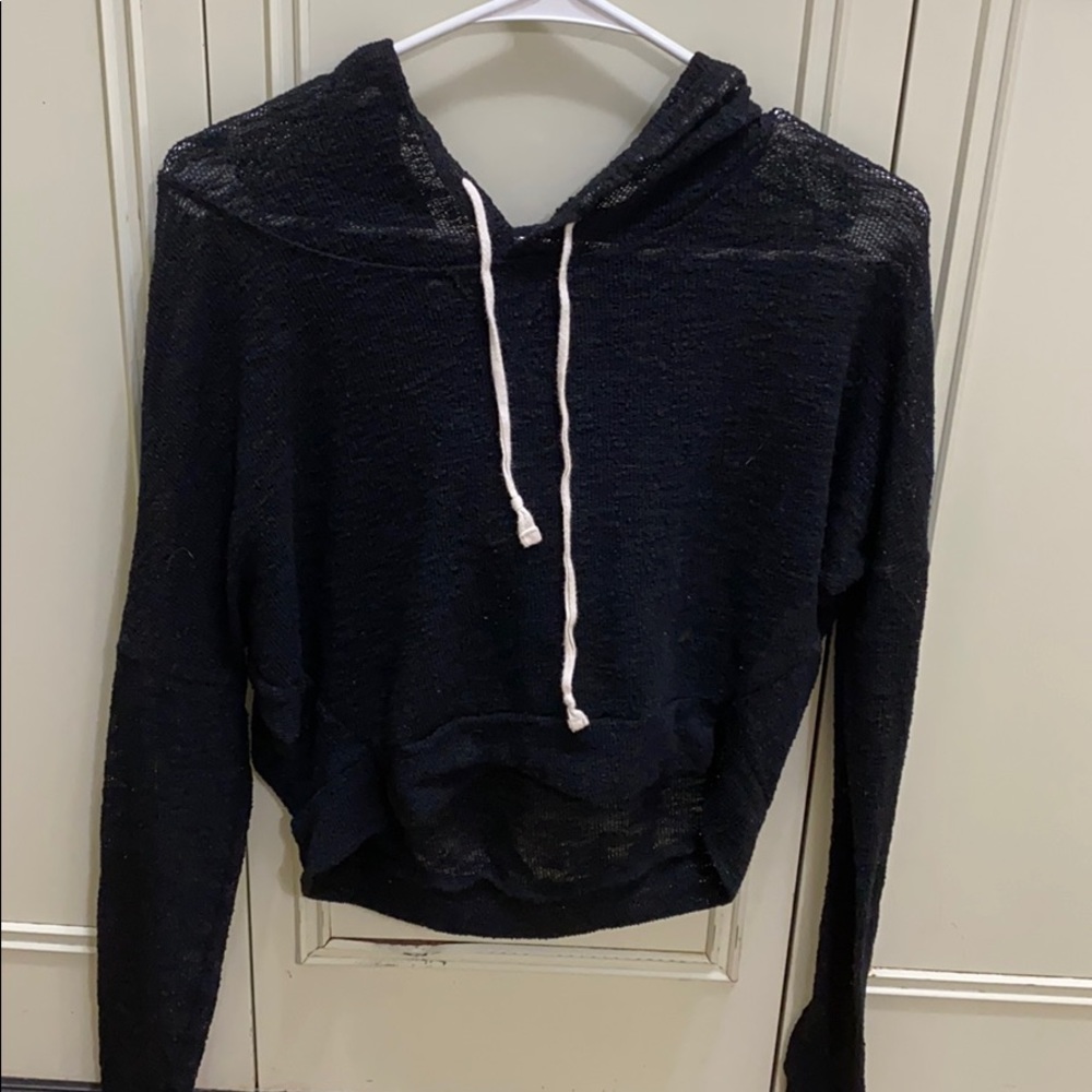 Cropped sweatshirt